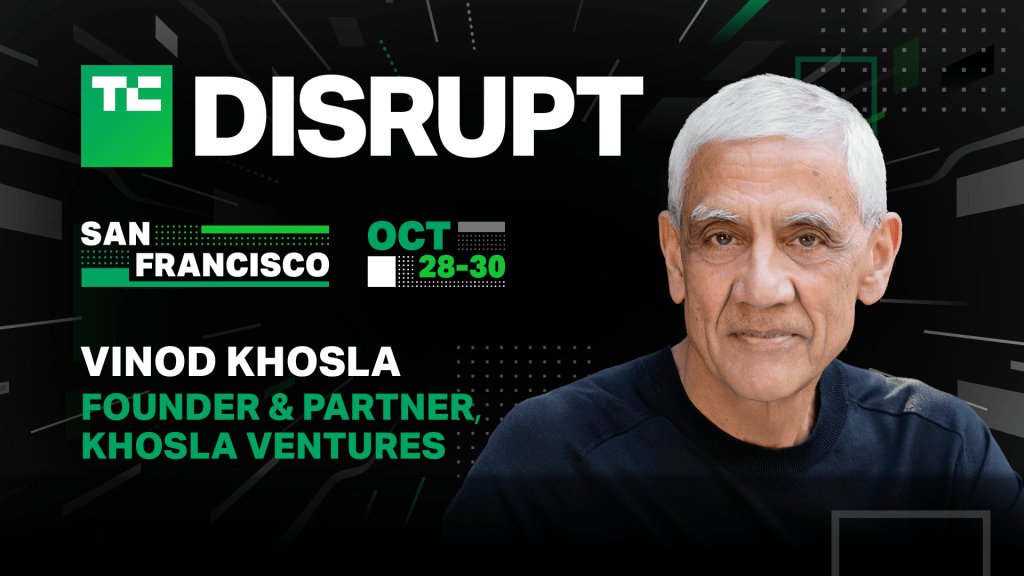 Vinod Khosla akan hadir ke Disrupt untuk membincangkan bagaimana AI mungkin mengubah masa depan  